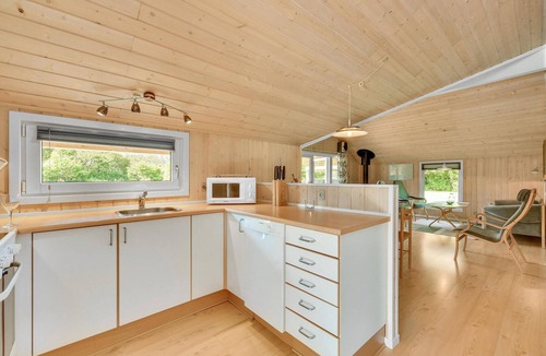 Skaven Strand House | Lovely home in Tarm with sauna