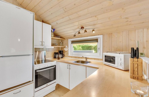 Skaven Strand House | Lovely home in Tarm with sauna