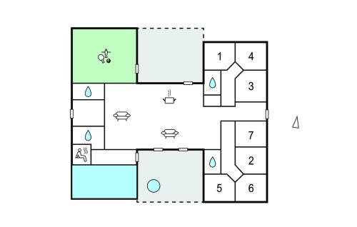 Øby House | Lovely Home In Ulfborg With Sauna - C04646