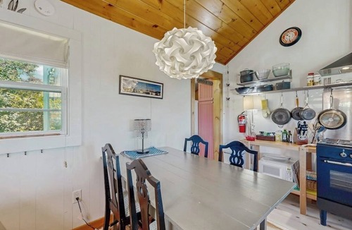 Spruce Head Cabin | Lovely home with harbor views, gas grill, streaming, W/D, & gourmet range