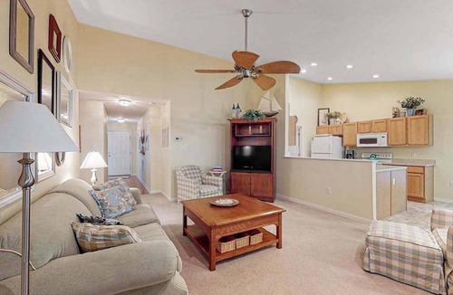 Ocean View House | Lovely home with fireplace, fast WiFi, central AC, & washer/dryer