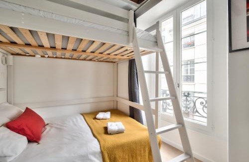 Quartier de la Porte-Saint-Denis Apartment | Lovely Mezzanine Studio in the Heart of Paris 3M