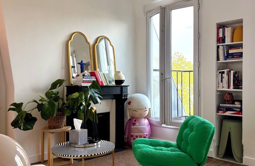 Quartier de la Folie-Mericourt Apartment | Lovely Parisian flat with nice view, quiet and last floor in Paris.