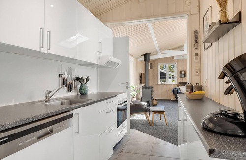 Sønder Vorupør House | Lovely renovated holiday home, with large enclosed terrace, in Vorupør by the.