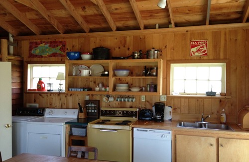 Bernard Cabin | Lovely Shorefront Cabin with Dock, Beach & Great Views