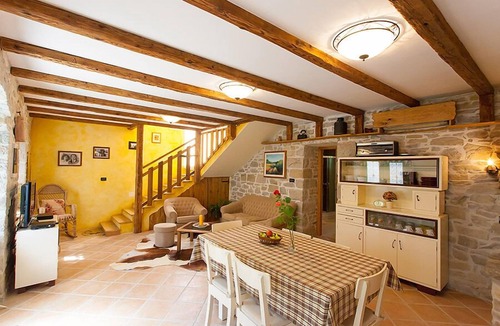 Krbune House | Lovely stone house with private pool outdoor shower