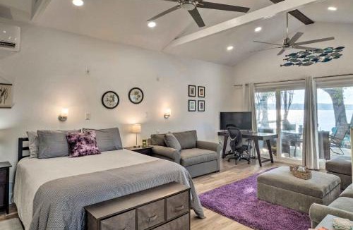 Turtle Beach Apartment | Lovely Toledo Bend Studio w/Scenic Views!