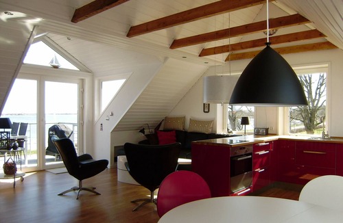 Nykobing Mors House | Lovely townhouse w/view of the fjord & private beach. Near Jesperhus Flowerpark