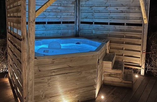 Moelan-sur-Mer Apartment | Loveroom spa Piscine Sauna