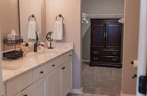 Loves Park House | Loves Park Home: 3BR, Garage, King Bed & Family Fun