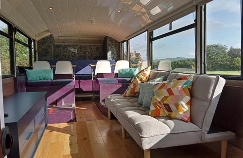 Campbeltown House | Lovingly converted self catering Double Decker Bus