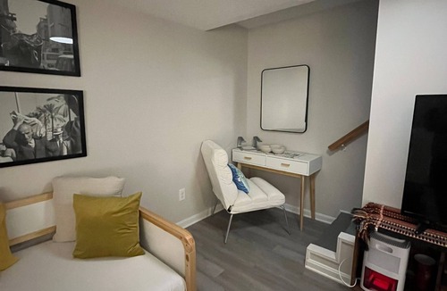 Groveton Apartment | Lower Level Studio Apartment with Private Entrance