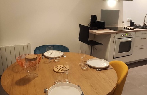 Ancenis Apartment | Lower studio with garden view