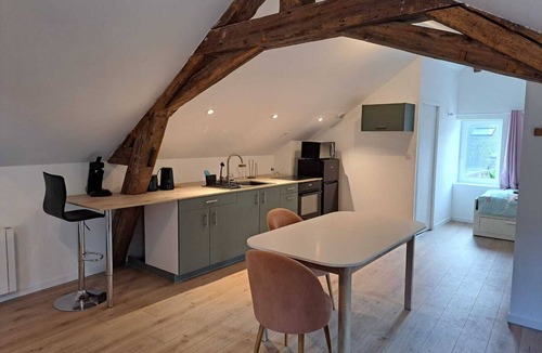 Ancenis Apartment | Lower studio with garden view