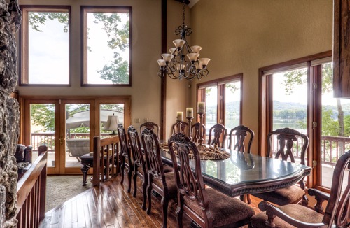 Camdenton House | LOZ Family Fun Lakefront Vacation Home #1, 5000sf, 6 bdr, 4 bath, 1 is ADA
