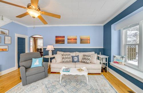 Ludington House | Ludington Home with 6 Bicycles Less Than 1 Mi to Beach!