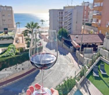 Muchamiel Apartment | Lujo, Piscina, Terraza frente al Mar y Parking Privado - 2A