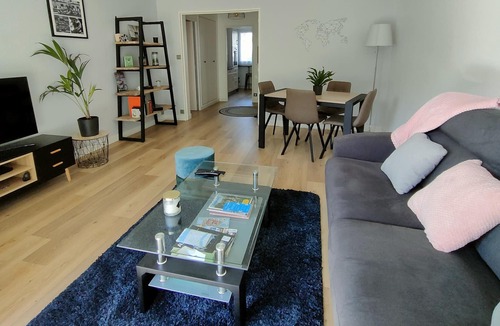 Jules Verne Apartment | Lumineux 63m² Avec Wifi Balcon à Nantes!