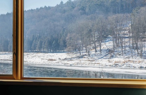 Narrowsburg House | Luna House: Delaware River | Views | Deck