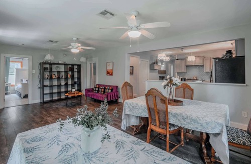 Central Southwest House | Lush 4BR Oasis w/Pool | Nature Views & Playroom