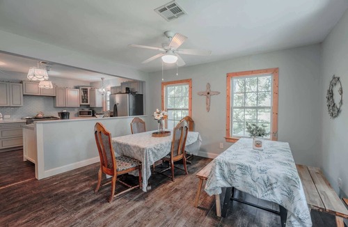 Central Southwest House | Lush 4BR Oasis w/Pool | Nature Views & Playroom
