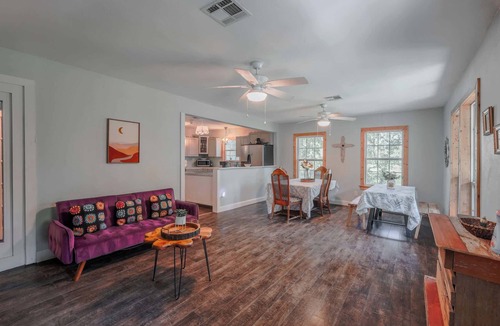 Central Southwest House | Lush 4BR Oasis w/Pool | Nature Views & Playroom