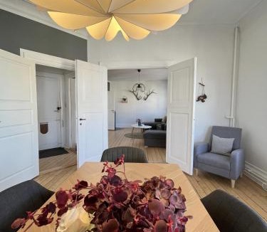 Aalborg Midtby Apartment | Lux grand 2-bedroom apartment on pedestrian street