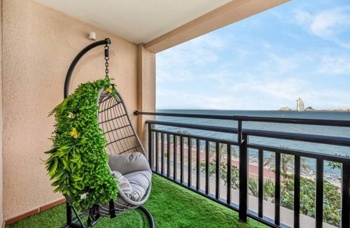 Palm Jumeirah Apartment | Lux Hideaway in Anantara| Burj AlArab & Sea Views