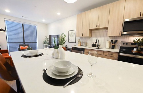East Liberty Apartment | Lux King Bed | Free Parking + Gym | UPMC+CMU+Pitt