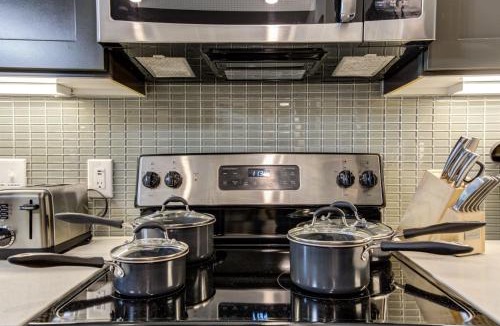 Conroe Apartment | Lux Modern Art Apartment Near Eateries and Theater by RGS