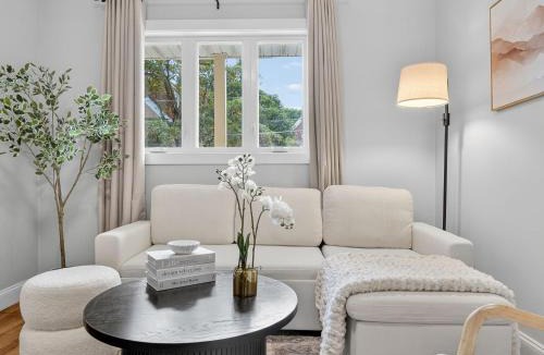 Magoun Square Apartment | LUX Retreat Home with Yard