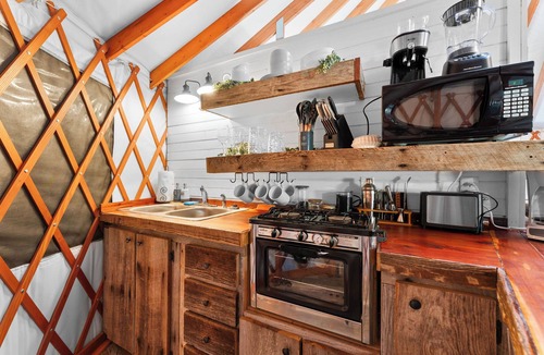Marshall Cabin | Lux Yurt Boulder H/T Creek Frontage Buffalo River