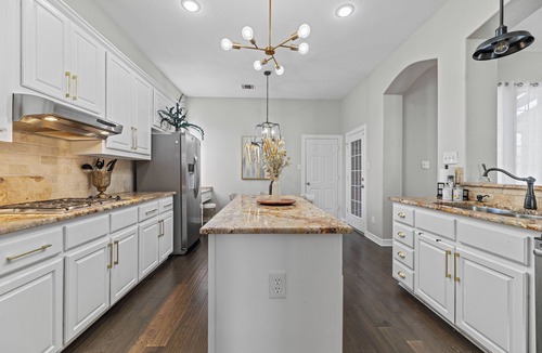 Plano House | Luxe 5BD Home, Heated Pool, Game Room, King Beds, Family-Friendly