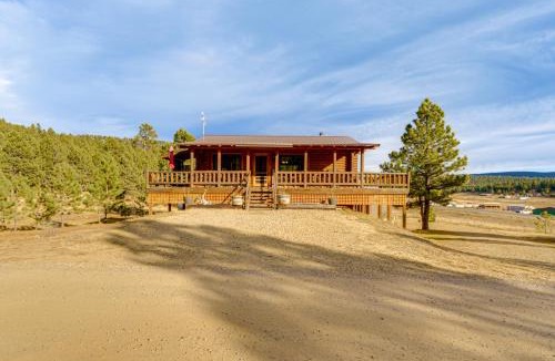 Angel Fire House | Luxe Angel Fire Cabin w/Views: Hike & Fish!
