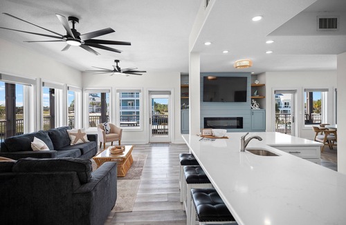 Perdido Key Coves One House | Luxe Beach Retreat: Private Pool, Spa and Dock!