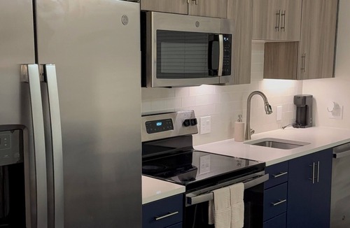Addison Apartment | Luxe by Noir — Oasis with Resort Pool & Work Haven