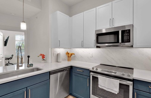 Deep Ellum Apartment | Luxe Cozy 2BR Sleeps 8 | near Reunion Tower Dallas