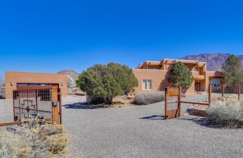North Albuquerque Acres House | Luxe Desert Retreat with Mtn Views in Albuquerque!