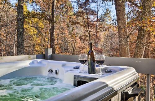 Logan House | Luxe Dog-Friendly Cabin with Hot Tub and Game Room
