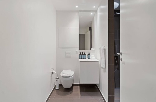 Copenhagen Apartment | Luxe Doublex w water view