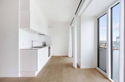 Copenhagen Apartment | Luxe Doublex w water view & private terasse