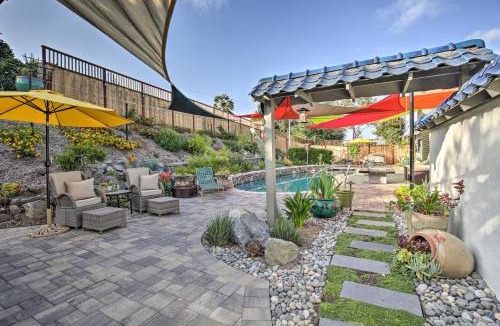 Mount Helix Villa | Luxe El Cajon Oasis w/Pool, Fire Pit & Pavilion