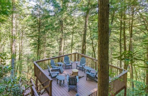Epworth House | Luxe Fightingtown Creek Cabin: 2 King Suites & Spa