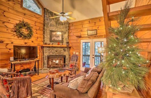 Epworth House | Luxe Fightingtown Creek Cabin: 2 King Suites & Spa