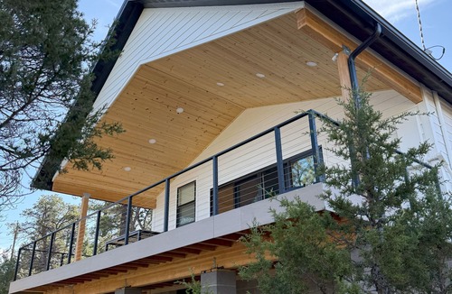 Overgaard Cabin | Luxe Forest A-Frame Escape w/Deck & Fire-Pit