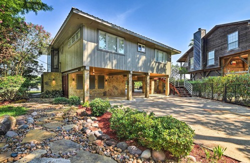 Barrett House | Luxe Houston Home on Riverfront w/Pool & Hot Tub!
