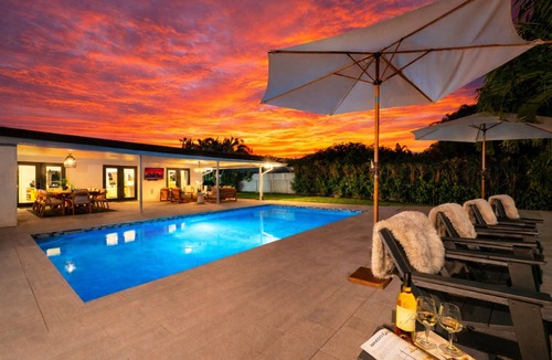 Lake Ida Shores House | LUXE Lake Oasis I Dock, Pool & Designer Interiors