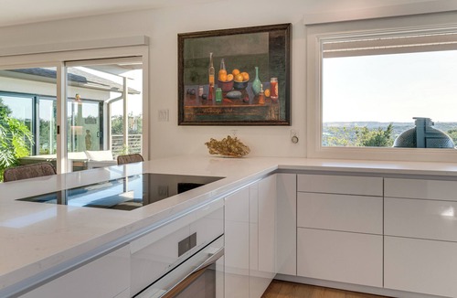 Sky Forest House | Luxe Mid-Century Austin Home w/Canyon Views