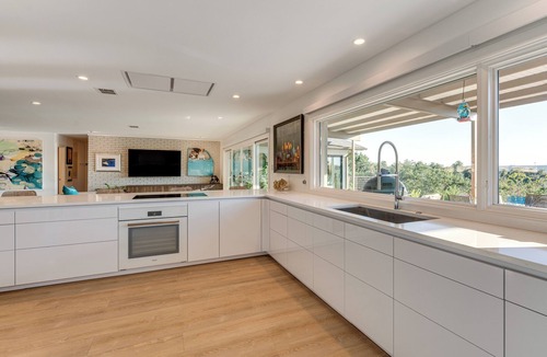 Sky Forest House | Luxe Mid-Century Austin Home w/Canyon Views