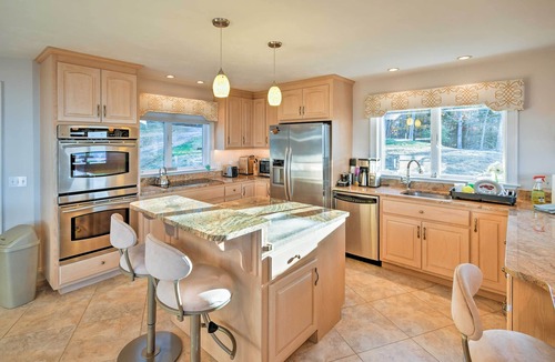 East Sullivan House | Luxe Oceanfront Home w/Cadillac Mountain Views!